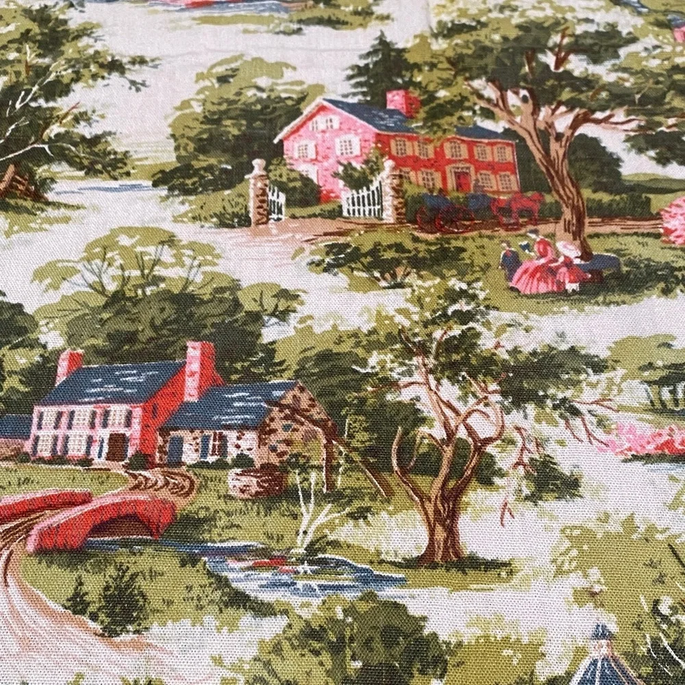Scenic Countryside Curtain Cottage Core Prairie